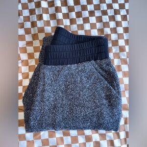 Varley Black and Gray Track Pants